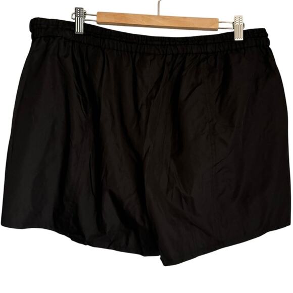 Lane Bryant Black Athletic Shorts Women’s 14/16 Elastic Waist Drawstring - Picture 3 of 5